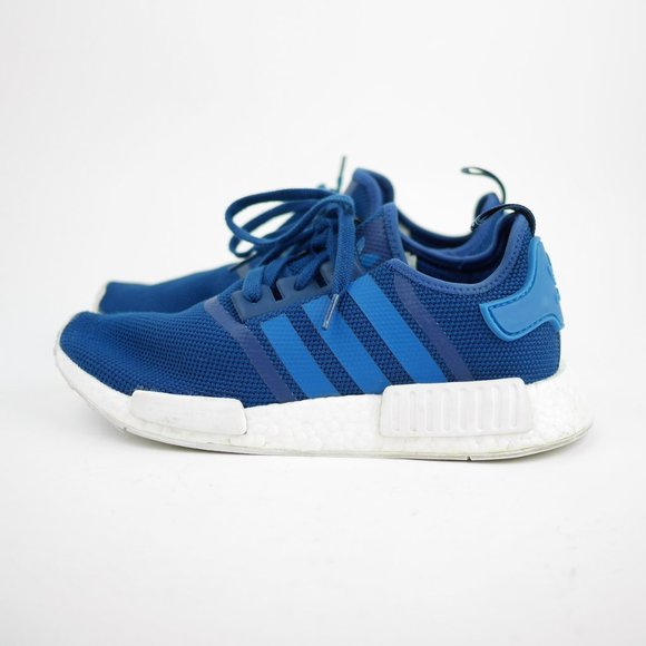 ADIDAS Boost NMD-R1 Blue Knit Sneakers Shoes main image 11